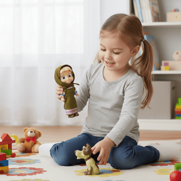 Juguete Masha y sus Amigos El Perro - Masha Y El Oso - Toyng Chile