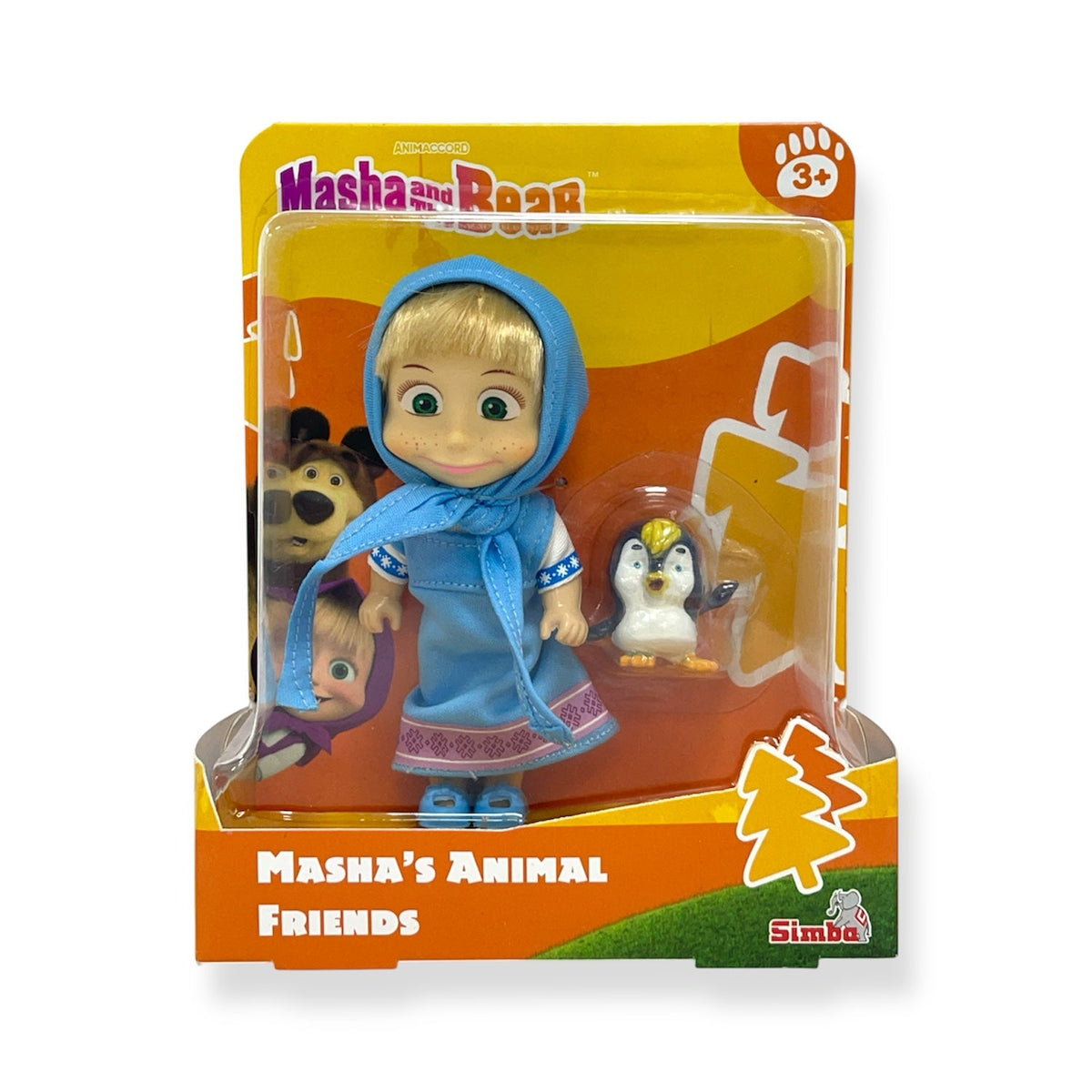 Juguete Masha y sus Amigos El Pingüino - Masha Y El Oso - Toyng Chile