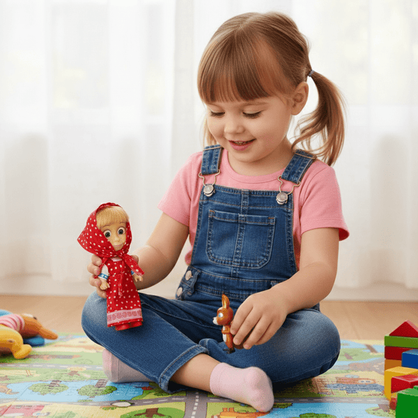 Juguete Masha y sus Amigos La Ardilla - Masha Y El Oso - Toyng Chile