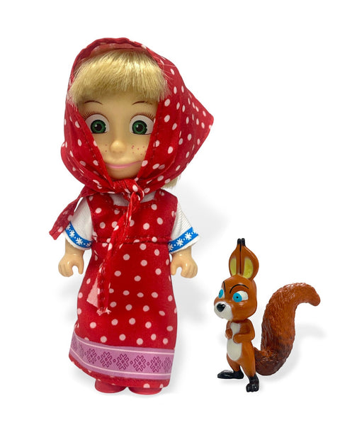 Juguete Masha y sus Amigos La Ardilla - Masha Y El Oso - Toyng Chile