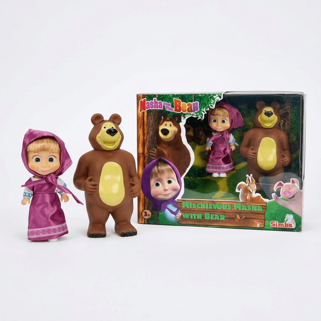 Juguete Muñeca Masha con Oso - Masha Y El Oso - Toyng Chile