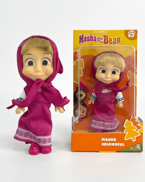 Juguete Muñeca Masha Vestido Lila - Masha Y El Oso - Toyng Chile