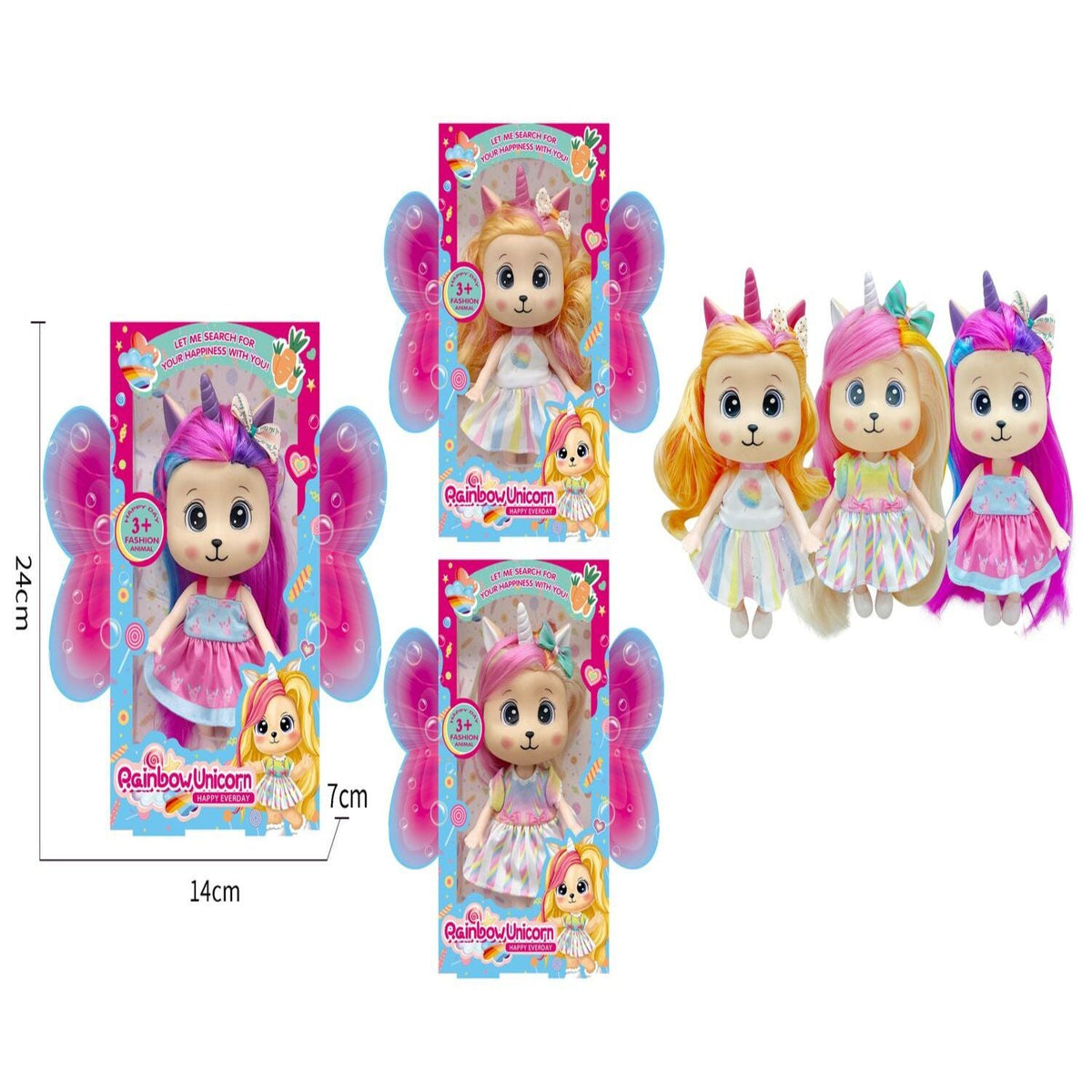 Juguete Muñeca Unicornio - Toyng - Toyng Chile