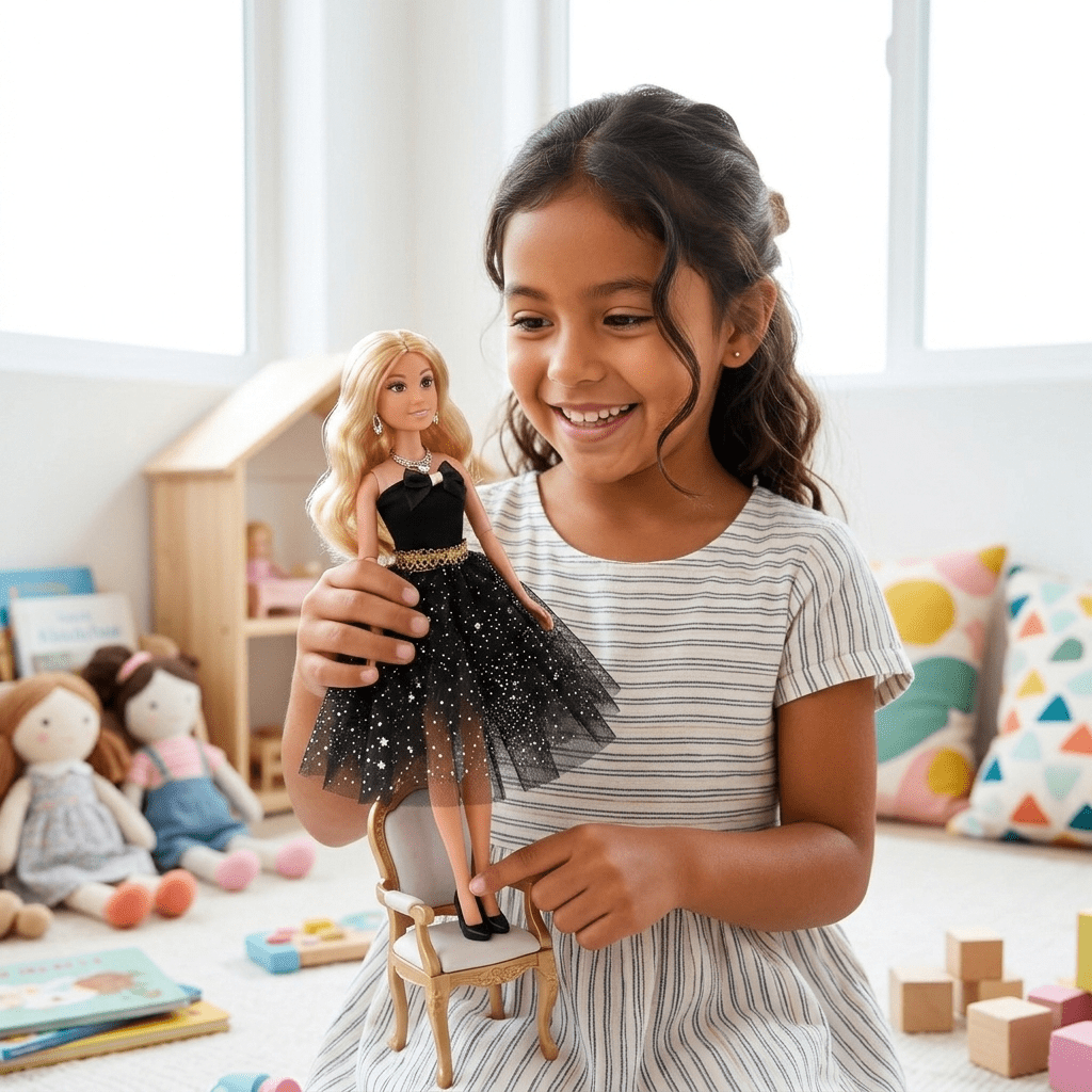 Juguete Muñeca Vestido Negro - Toyng - Toyng Chile