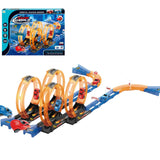 Juguete Pista 38 Piezas 2 Autos Pull Back - Toyng - Toyng Chile