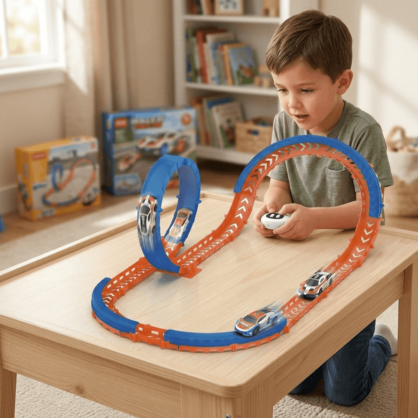 Juguete Pista De Autos De 41 Piezas Con Control - Toyng - Toyng Chile