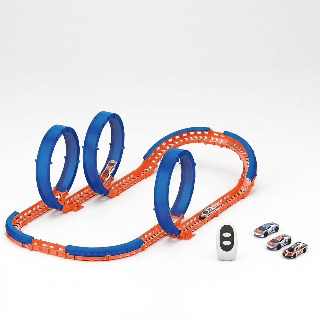 Juguete Pista De Autos De 58 Piezas Con Control - Toyng - Toyng Chile