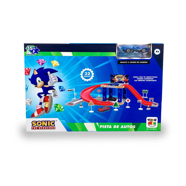Juguete Pista de Autos - Sonic - Toyng Chile