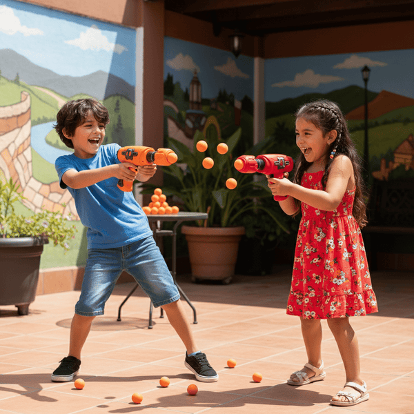 Juguete Set 2 Lanzadores Y 12 Pelotas - Toyng - Toyng Chile