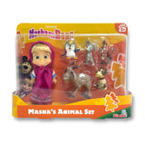 Juguete Set Animales Masha 6 Figuras - Masha Y El Oso - Toyng Chile