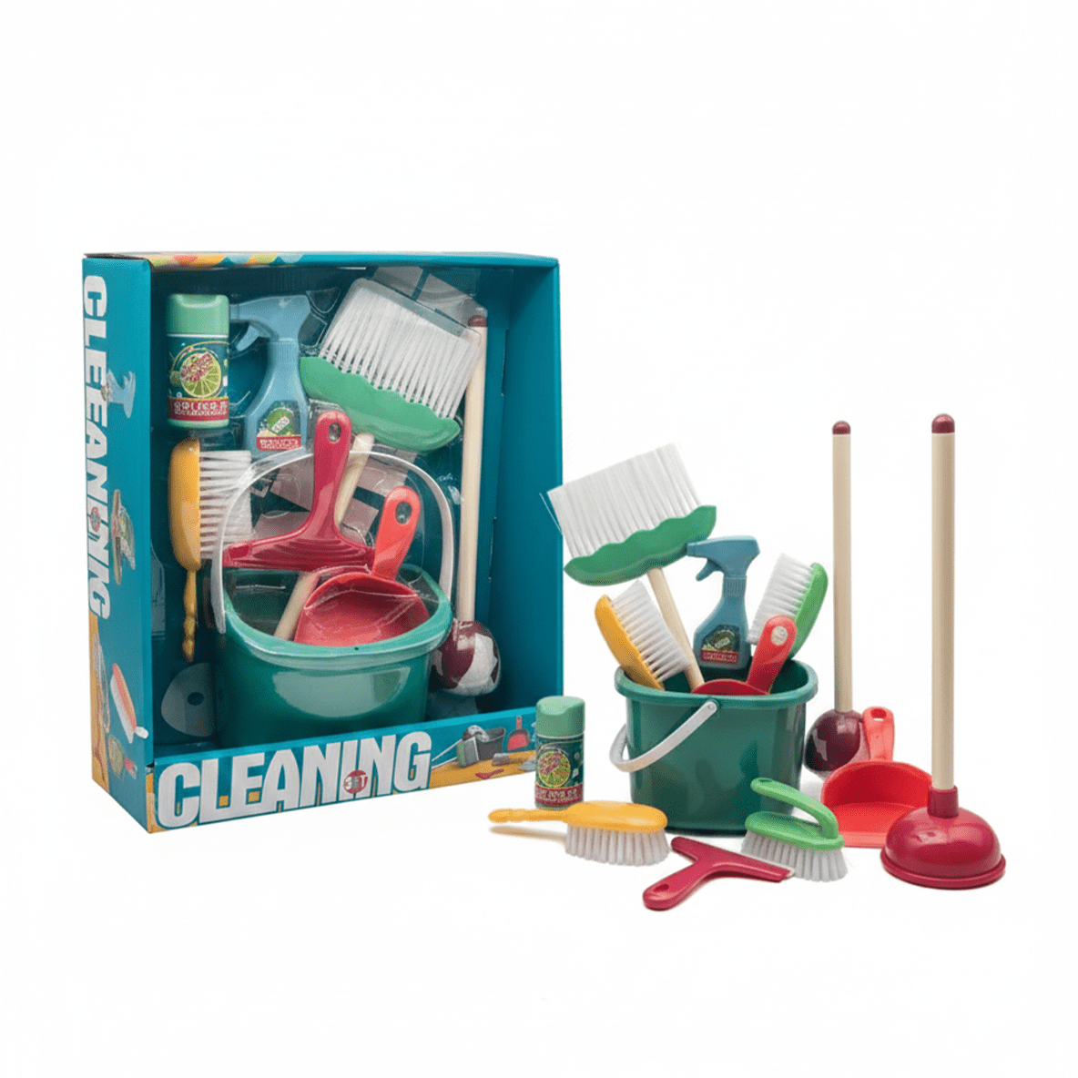 Juguete Set Aseo 10 Piezas Chico - Toyng - Toyng Chile