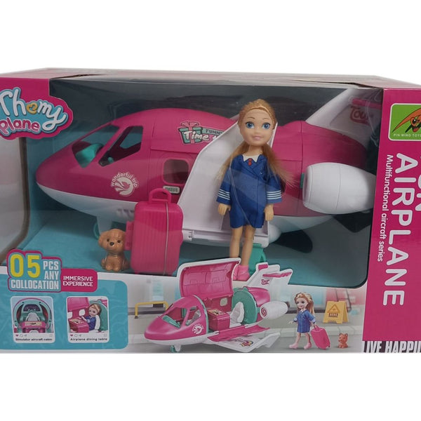 Juguete Set Avión Y Muñeca - Toyng - Toyng Chile