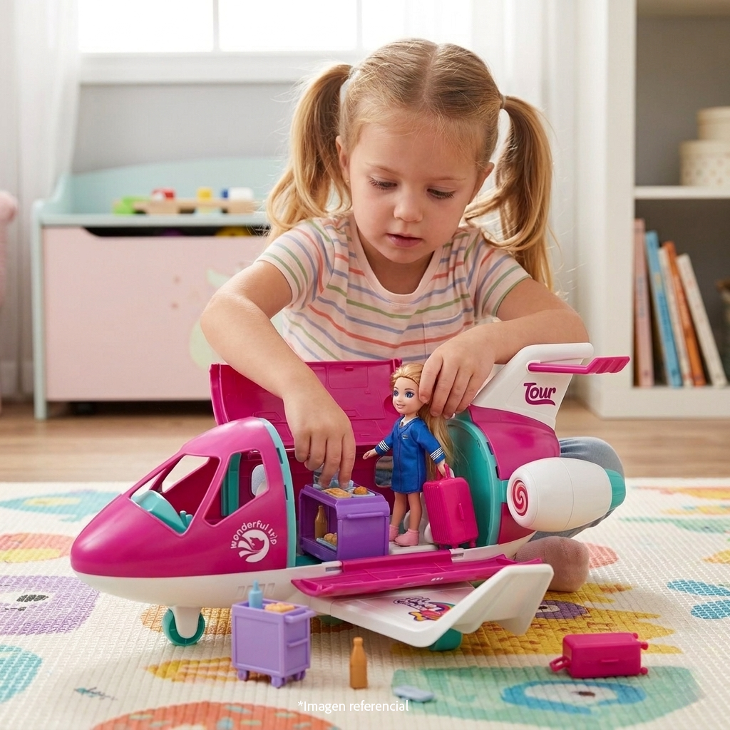 Juguete Set Avión Y Muñeca - Toyng - Toyng Chile