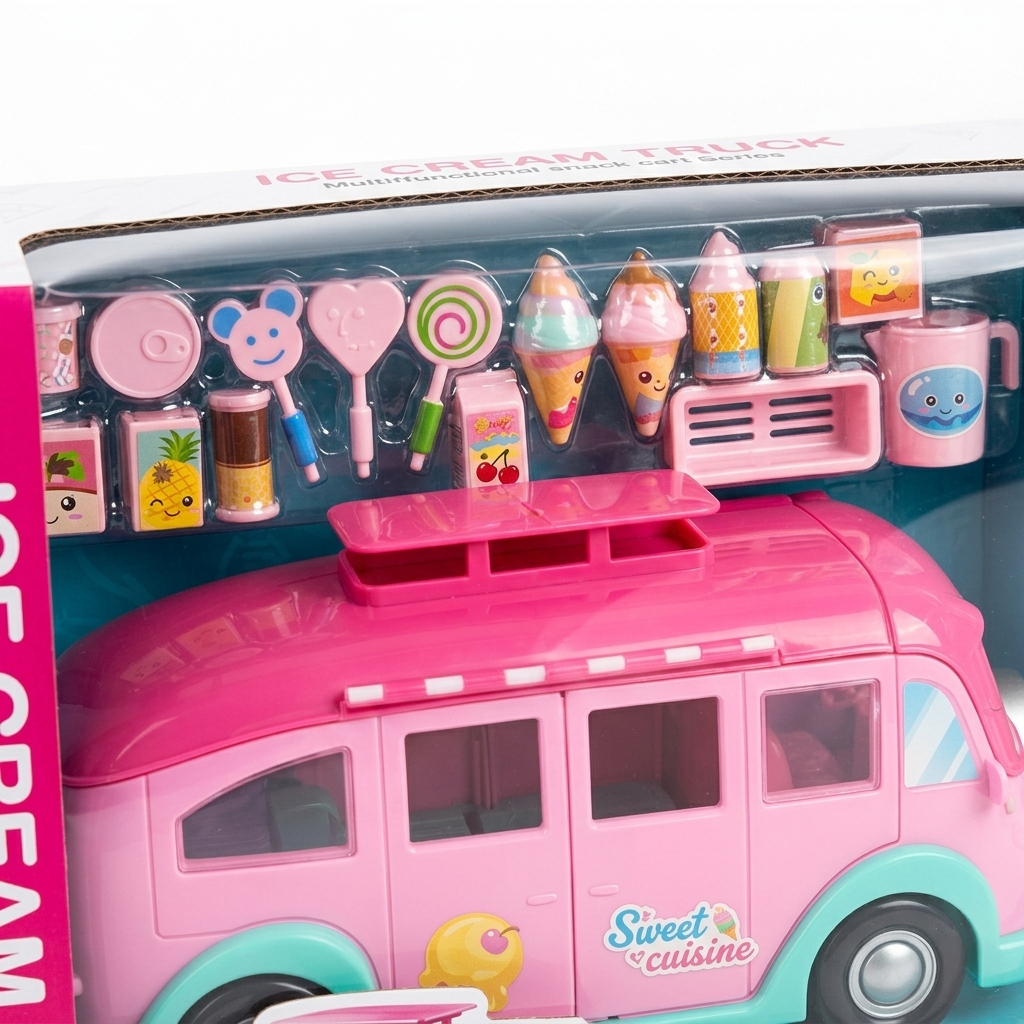 Juguete Set Bus Food Truck Y Muñeca - Toyng - Toyng Chile