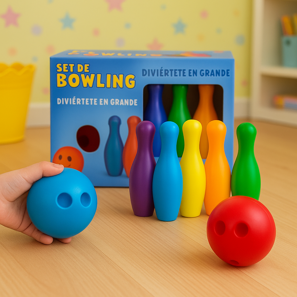 Juguete Set de Bowling 6 Pins + 2 Bolas - Toyng - Toyng Chile