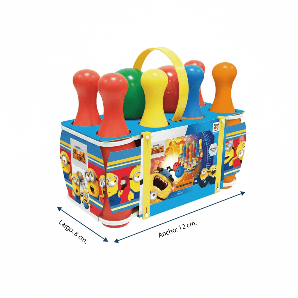 Juguete Set De Bowling Mf - Mi Villano Favorito - Toyng Chile