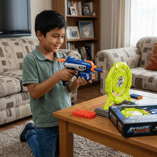 Juguete Set Lanzador, 10 Dardos Y 1 Tablero - Toyng - Toyng Chile