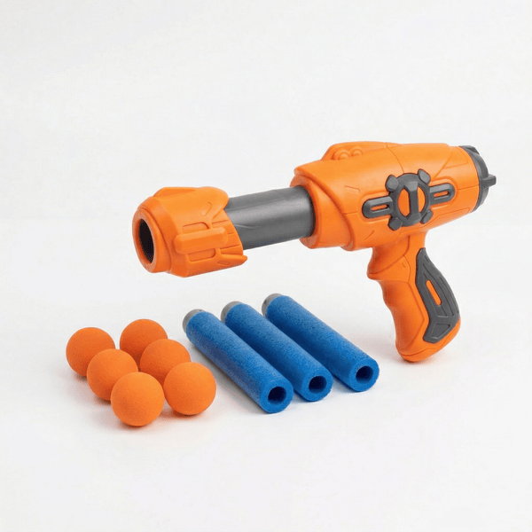 Juguete Set Pistola, 6 Pelotas Y 3 Lanzadores - Toyng - Toyng Chile