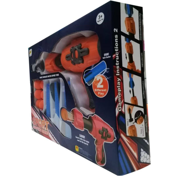 Juguete Set Pistola, 6 Pelotas Y 3 Lanzadores - Toyng - Toyng Chile