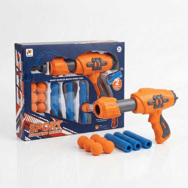 Juguete Set Pistola, 6 Pelotas Y 3 Lanzadores - Toyng - Toyng Chile