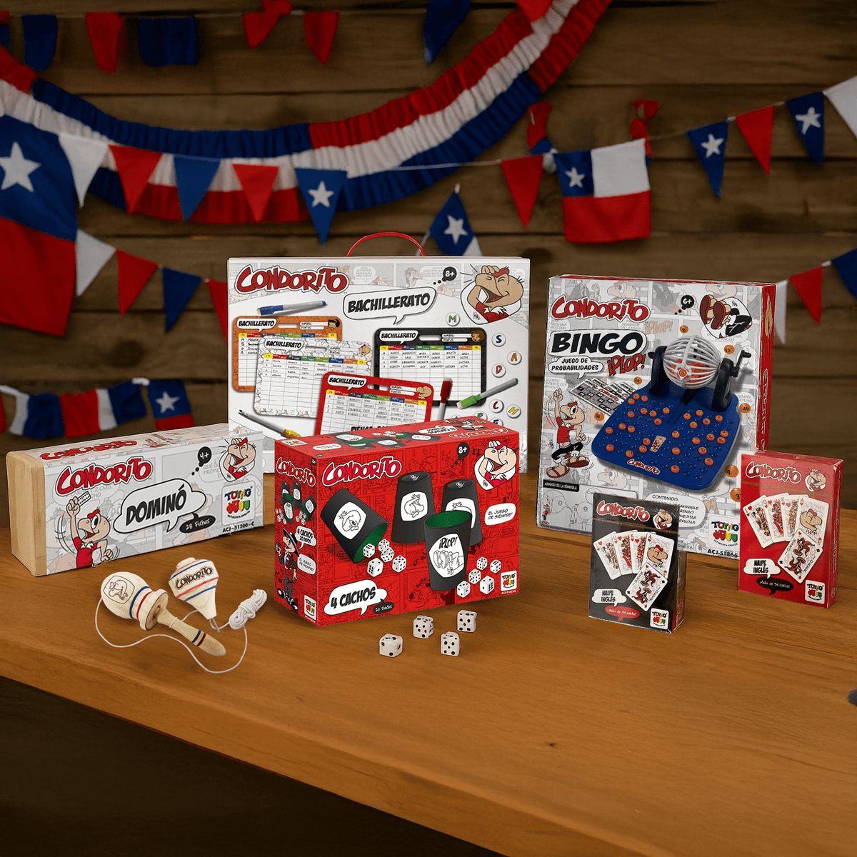 Mega Pack Fiesta Condorito - Toyng Chile