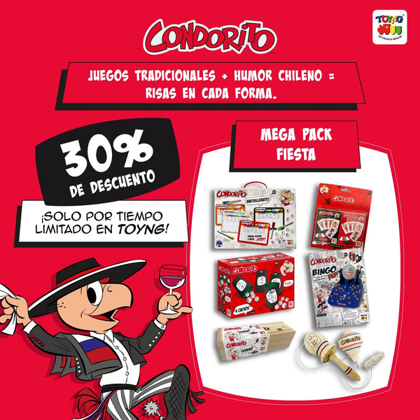 Mega Pack Fiesta Condorito - Toyng Chile