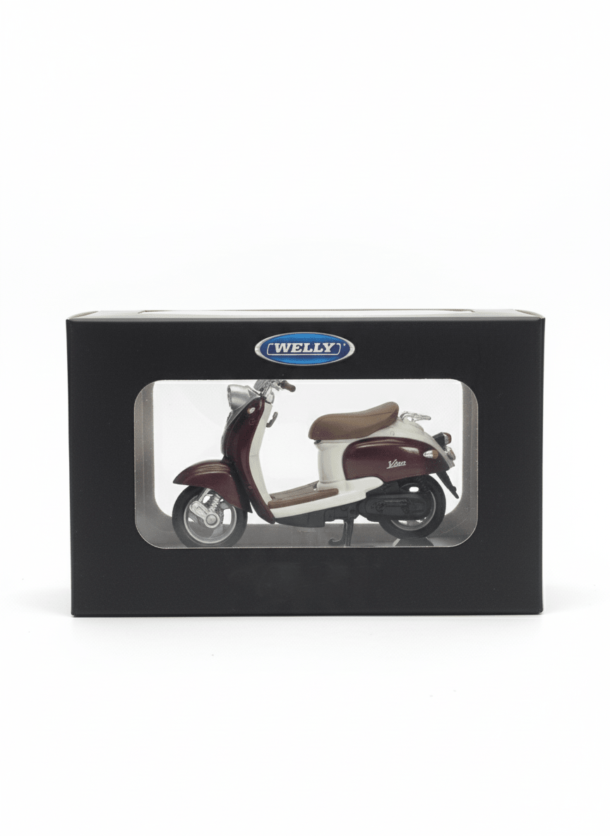 Moto 1999 Yamaha Vino YJ50R Escala 1:18 - Welly - Toyng Chile