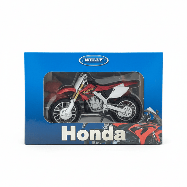Moto Honda CR250R Escala 1:18 - Welly - Toyng Chile