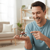 Moto Honda CR250R Escala 1:18 - Welly - Toyng Chile