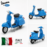 Moto Italiana Vespa 1970 150CC Escala 1:18 - Welly - Toyng Chile