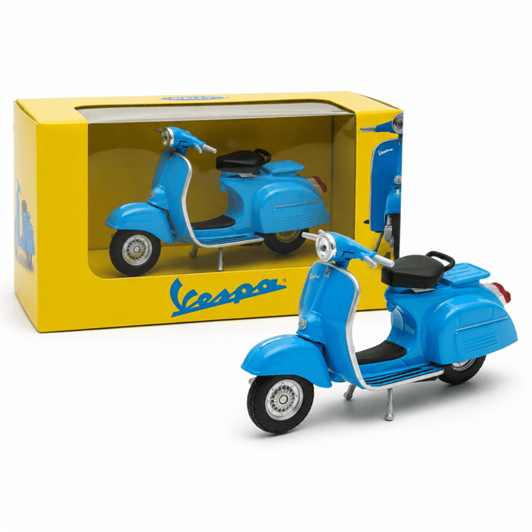 Moto Italiana Vespa 1970 150CC Escala 1:18 - Welly - Toyng Chile