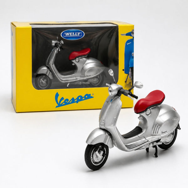 Moto Italiana Vespa 2014 946 Escala 1:18 - Welly - Toyng Chile