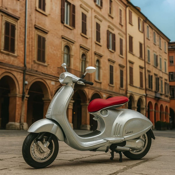 Moto Italiana Vespa 2014 946 Escala 1:18 - Welly - Toyng Chile