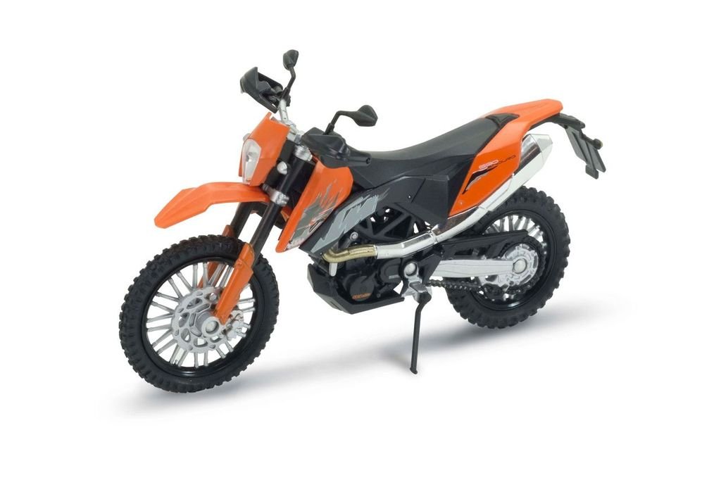 Moto KTM 690 Enduro R Motos Escala 1:18 - Welly - Toyng Chile