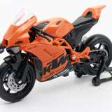 Moto KTM RC 8C Escala 1:18 - Welly - Toyng Chile