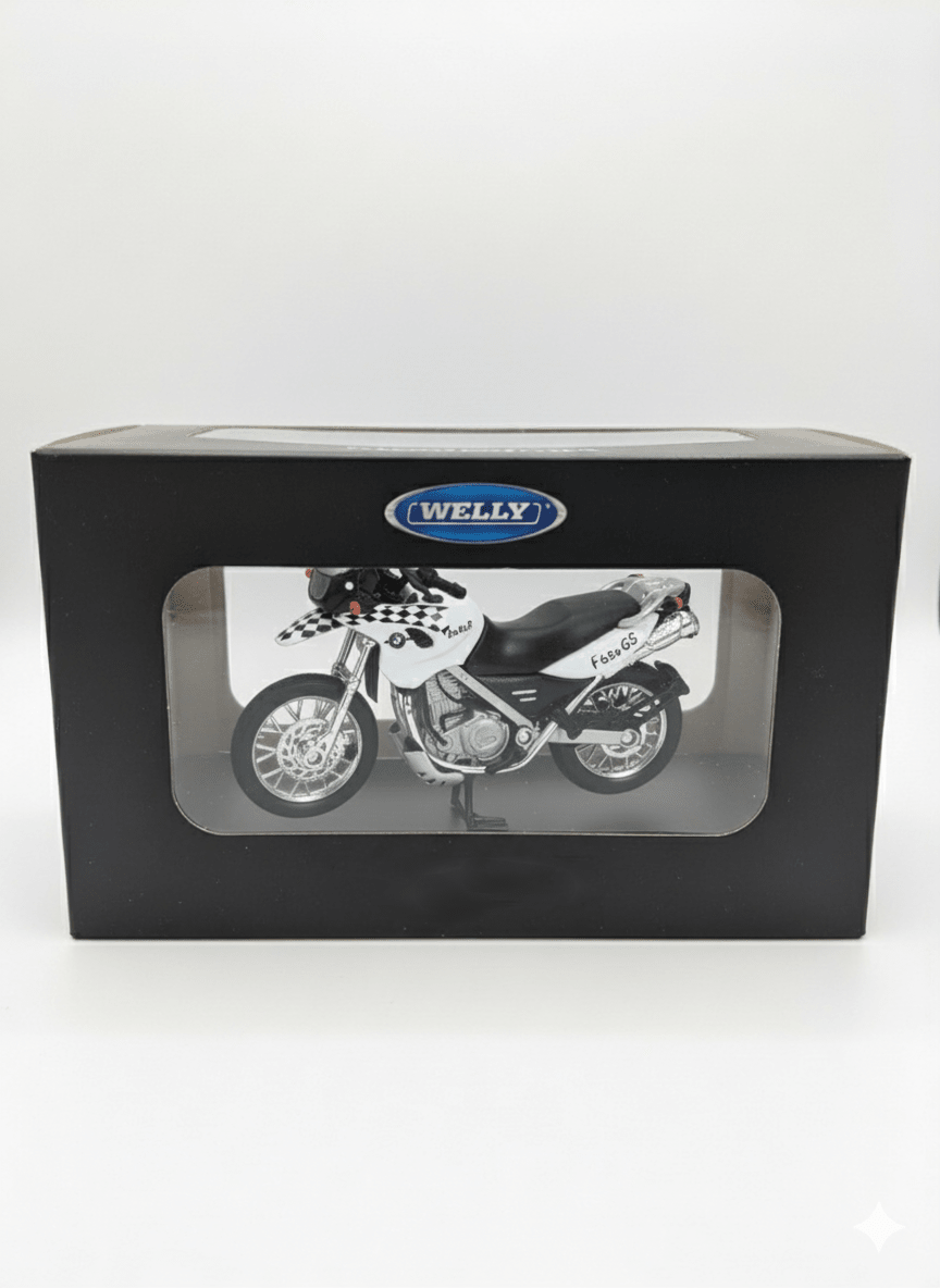 Moto MW F650 GS Escala 1:18 - Welly - Toyng Chile