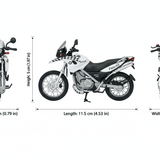 Moto MW F650 GS Escala 1:18 - Welly - Toyng Chile