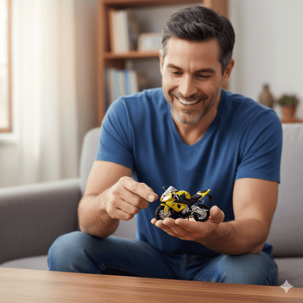 Moto S1000RR Escala 1:18 - Welly - Toyng Chile