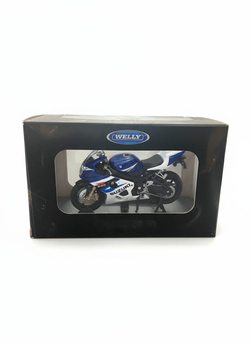 Moto Suzuki GSX - R750 Escala 1:18 - Welly - Toyng Chile