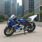 Moto Suzuki GSX - R750 Escala 1:18 - Welly - Toyng Chile