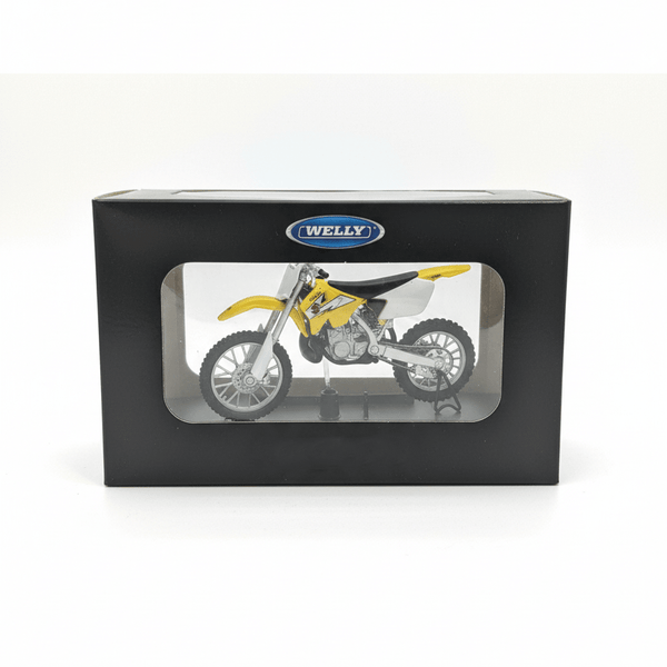 Moto Suzuki RM250 Escala 1:18 - Welly - Toyng Chile