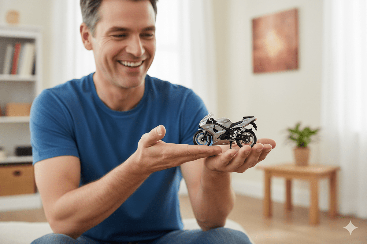 Moto Triumph Daytona 600 Motos Escala 1:18 - Welly - Toyng Chile