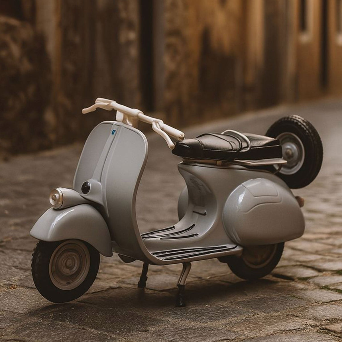 Moto Vespa 1953 125CC Escala 1:18 - Welly - Toyng Chile