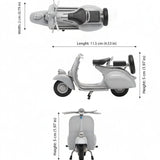 Moto Vespa 1953 125CC Escala 1:18 - Welly - Toyng Chile