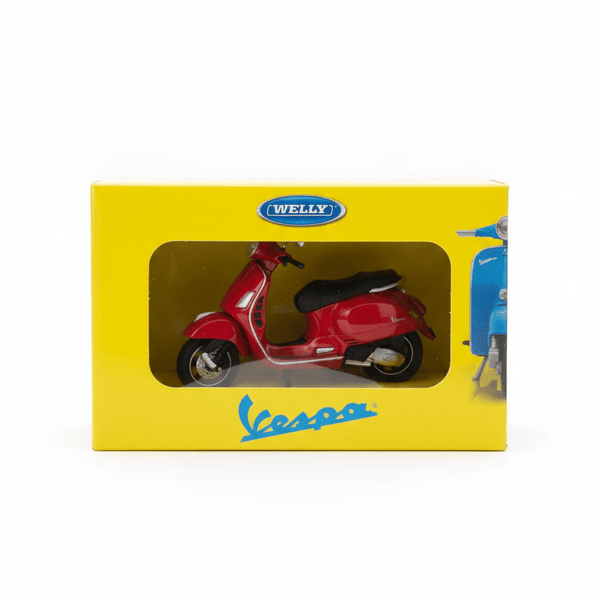 Moto Vespa GTS 125CC Escala 1:18 - Welly - Toyng Chile