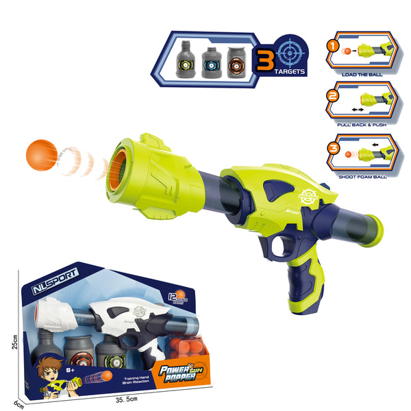 Lanzador Con 12 Pelotas - Toyng
