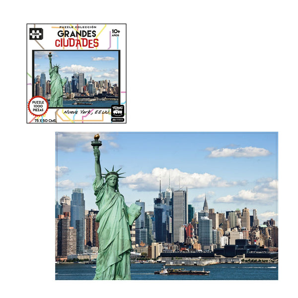 Puzzle 1000 Piezas Grandes Ciudades Atenas - Toyng