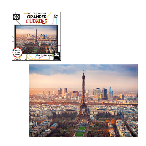 Puzzle 1000 Piezas Grandes Ciudades Atenas - Toyng