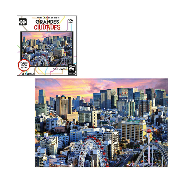 Puzzle 1000 Piezas Grandes Ciudades Atenas - Toyng