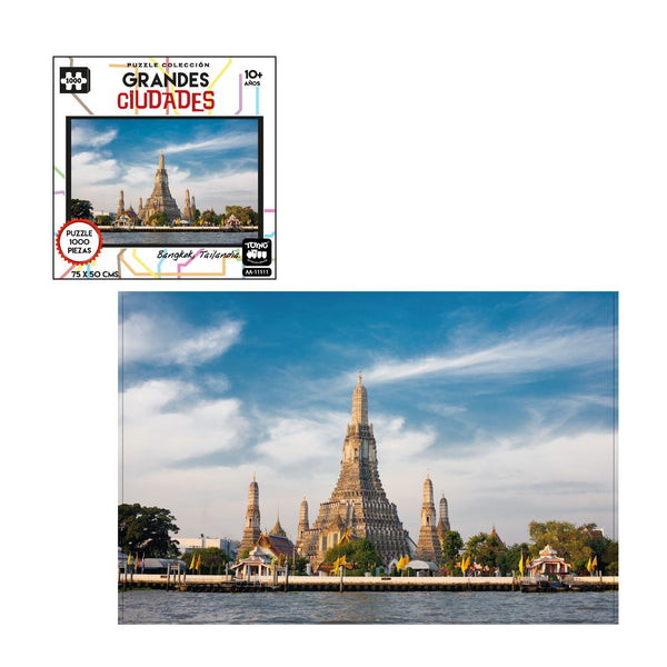 Puzzle 1000 Piezas Grandes Ciudades Atenas - Toyng